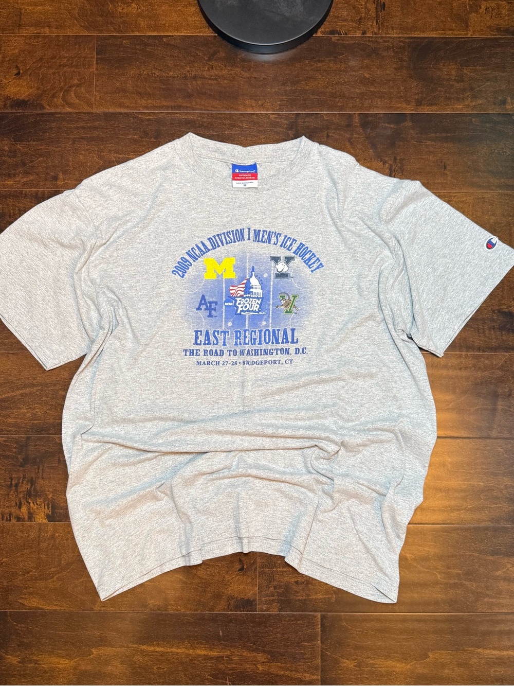 Vintage 2009 Men’s Division 1 Ice Hockey T-shirt